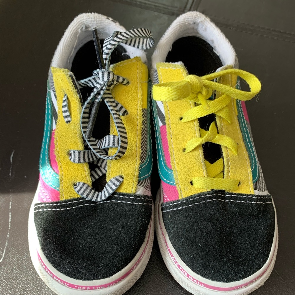 Toddler multicolored vans